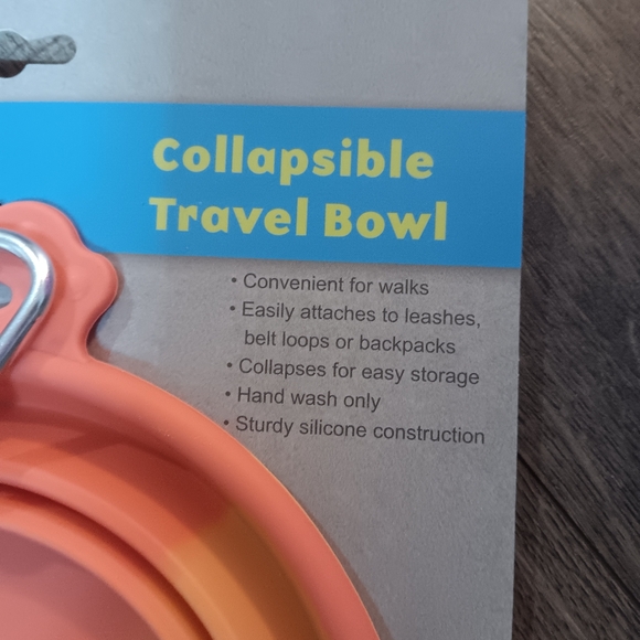 Wag N Woof collapsible dog travel bowl - Picture 3 of 3